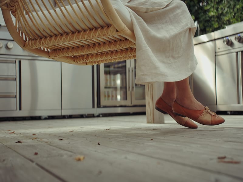 Lepotuoli Hillerstorp Alva - Luonnonvärinen - Puutarhakalusteet - Puutarhatuoli - Riipputuoli