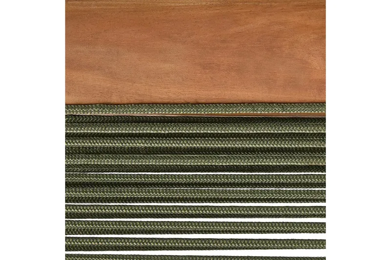 Lepotuoli Prossedi Vihreä/vaalea puu - Vihreä/vaalea puu - Puutarhakalusteet - Puutarhatuoli - Aurinkosänky & aurinkovaunu