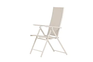 Levanzo Käsinojallinen tuoli Ulkokäyttöön - Beige - Puutarhakalusteet - Puutarhatuoli - Karmituoli ulos
