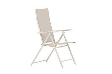 Levanzo Käsinojallinen tuoli Ulkokäyttöön - Beige - Puutarhakalusteet - Puutarhatuoli - Karmituoli ulos