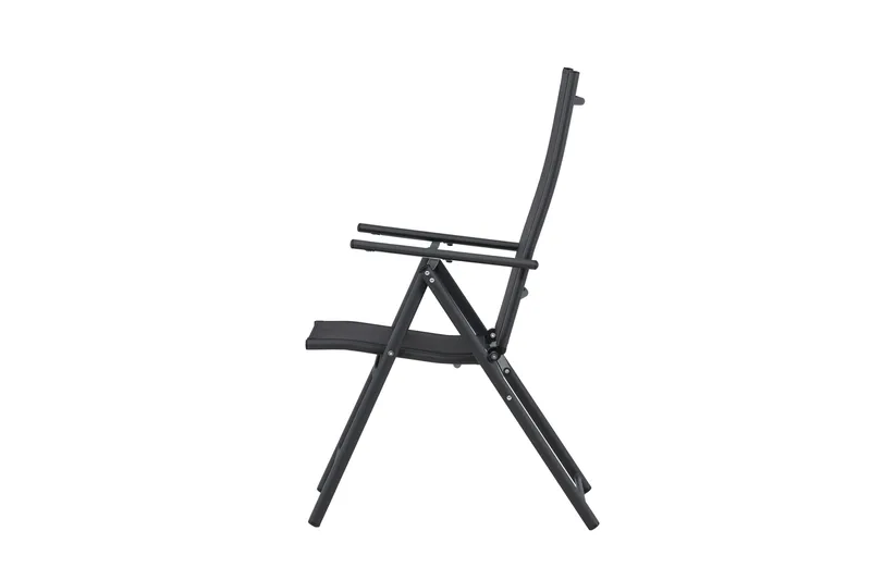 Levanzo Käsinojallinen tuoli Ulkokäyttöön - Musta - Puutarhakalusteet - Puutarhatuoli - Karmituoli ulos