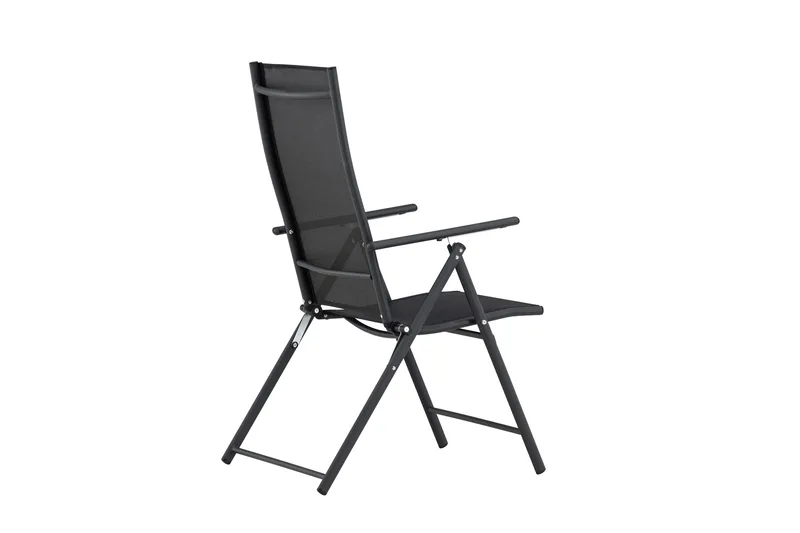 Levanzo Käsinojallinen tuoli Ulkokäyttöön - Musta - Puutarhakalusteet - Puutarhatuoli - Karmituoli ulos