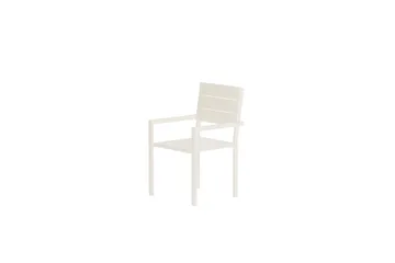 Levels ruokatuoli ulkokäyttöön - Beige - Puutarhakalusteet - Puutarhatuoli - Karmituoli ulos