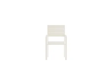 Levels ruokatuoli ulkokäyttöön - Beige - Puutarhakalusteet - Puutarhatuoli - Karmituoli ulos
