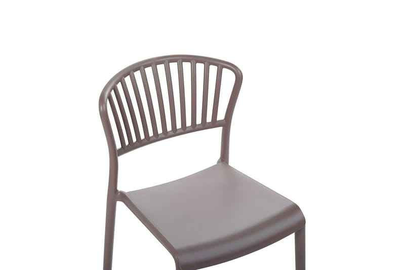 Leverano Ruokatuoli Ulkokäyttöön - Beige - Puutarhakalusteet - Puutarhatuoli - Karmituoli ulos