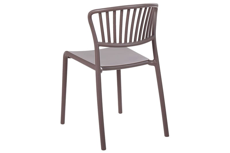 Leverano Ruokatuoli Ulkokäyttöön - Beige - Puutarhakalusteet - Puutarhatuoli - Karmituoli ulos