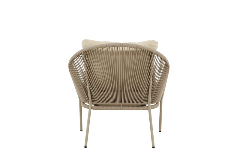 Lindos Ulkotuoli - Beige - Puutarhakalusteet - Puutarhatuoli - Ulkotilan nojatuolit