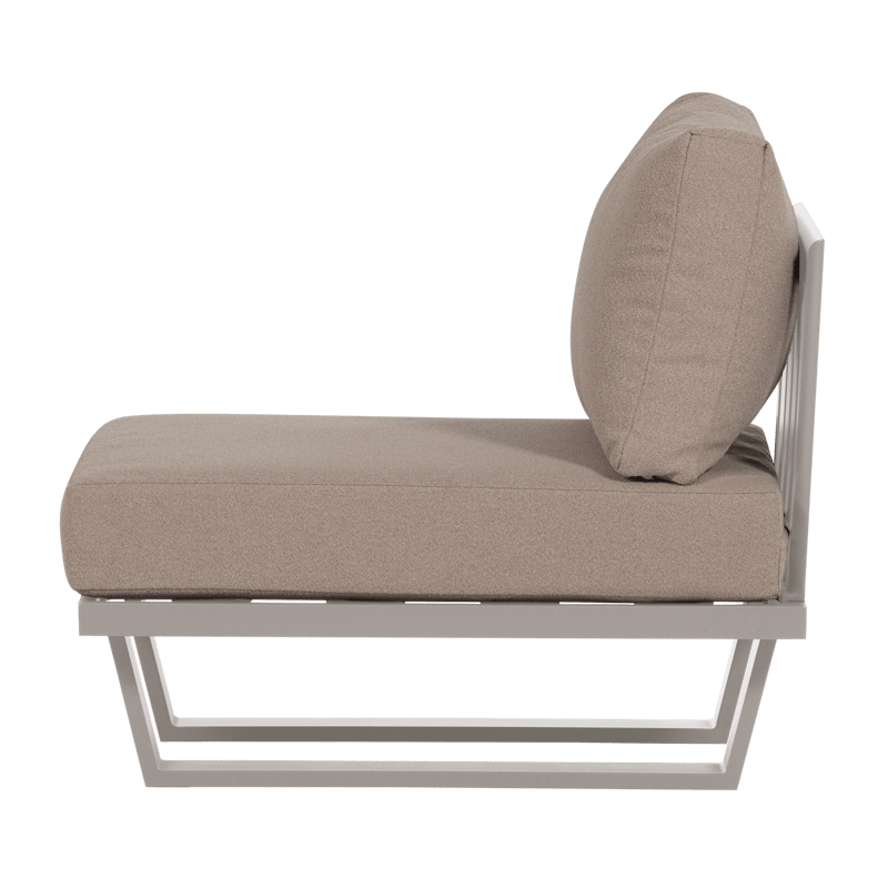 Lounge-tuoli Bear ulkokäyttöön - Hiekka - Puutarhakalusteet - Puutarhatuoli - Ulkotilan nojatuolit