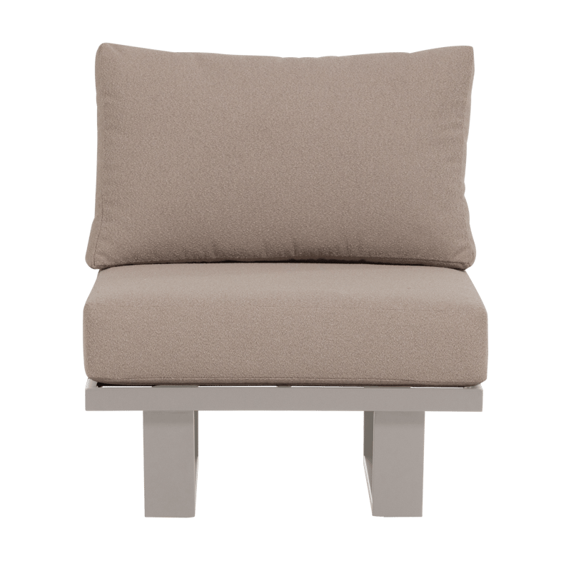 Lounge-tuoli Bear ulkokäyttöön - Hiekka - Puutarhakalusteet - Puutarhatuoli - Ulkotilan nojatuolit