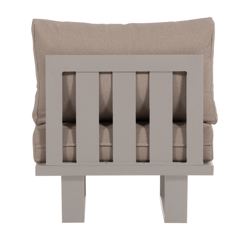 Lounge-tuoli Bear ulkokäyttöön - Hiekka - Puutarhakalusteet - Puutarhatuoli - Ulkotilan nojatuolit