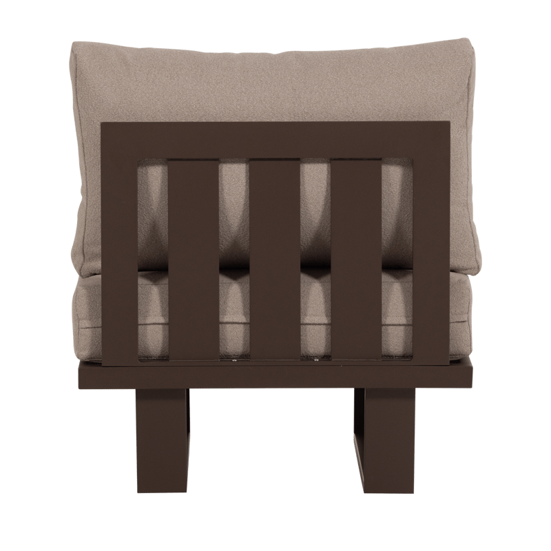 Lounge-tuoli Bear ulkokäyttöön - Ruskea - Puutarhakalusteet - Puutarhatuoli - Ulkotilan nojatuolit