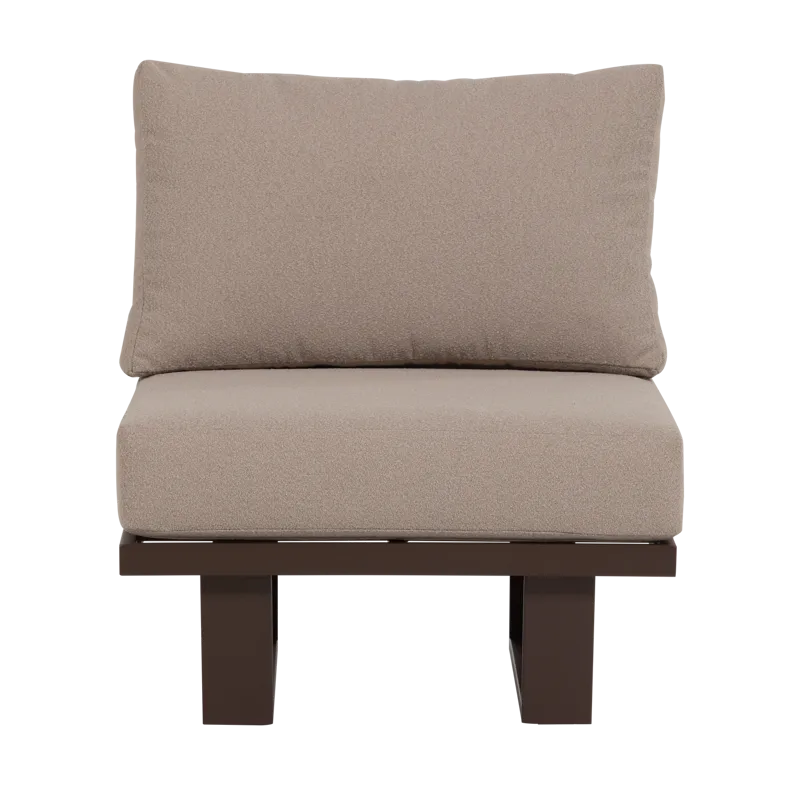 Lounge-tuoli Bear ulkokäyttöön, Ruskea