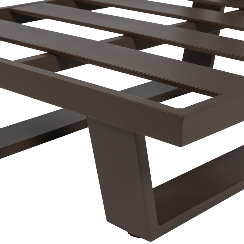 Lounge-tuoli Bear ulkokäyttöön - Ruskea - Puutarhakalusteet - Puutarhatuoli - Ulkotilan nojatuolit