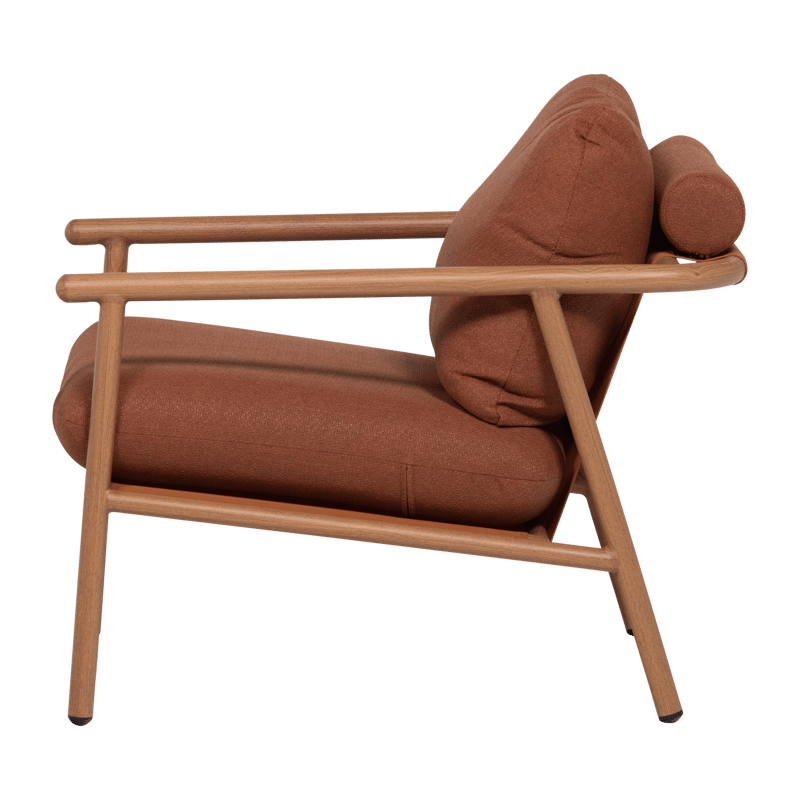 Lounge-tuoli Cavero 87 cm ulkokäyttöön - Terra - Puutarhakalusteet - Puutarhatuoli - Ulkotilan nojatuolit