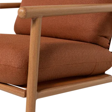 Lounge-tuoli Cavero 87 cm ulkokäyttöön - Terra - Puutarhakalusteet - Puutarhatuoli - Ulkotilan nojatuolit