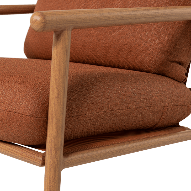 Lounge-tuoli Cavero 87 cm ulkokäyttöön - Terra - Puutarhakalusteet - Puutarhatuoli - Ulkotilan nojatuolit