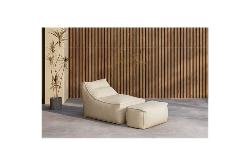 Lounge-tuoli Redang - beige - Puutarhakalusteet - Puutarhatuoli - Aurinkotuoli