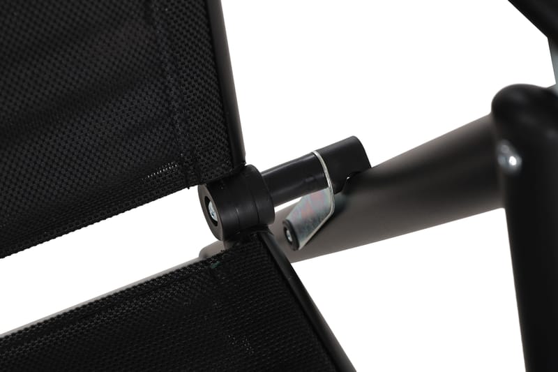 Maggie Pehmustettu Säätötuoli Ulkokäyttöön - Musta - Puutarhakalusteet - Puutarhatuoli - Säätötuoli