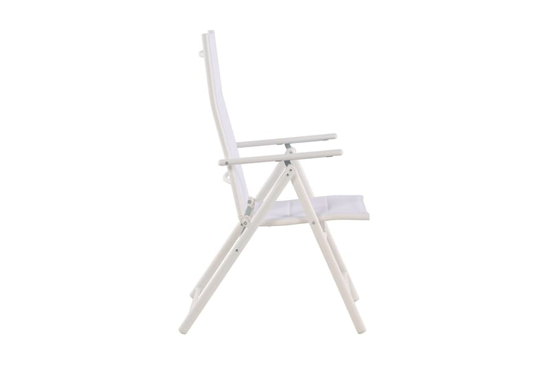 Maggie Pehmustettu Säätötuoli Ulkokäyttöön - Valkoinen - Puutarhakalusteet - Puutarhatuoli - Säätötuoli