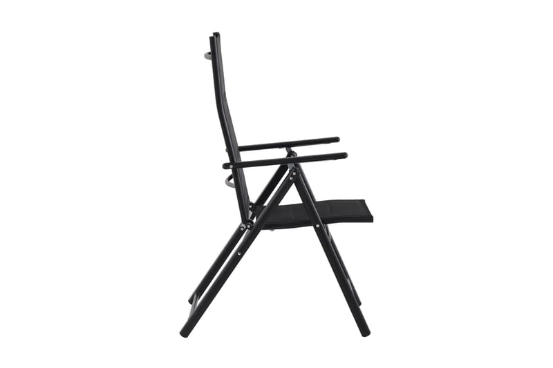 Maggie Pehmustettu Säätötuoli Ulkokäyttöön - Musta - Puutarhakalusteet - Puutarhatuoli - Säätötuoli