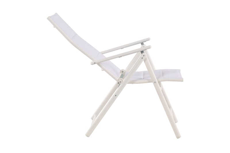 Maggie Pehmustettu Säätötuoli Ulkokäyttöön - Valkoinen - Puutarhakalusteet - Puutarhatuoli - Säätötuoli