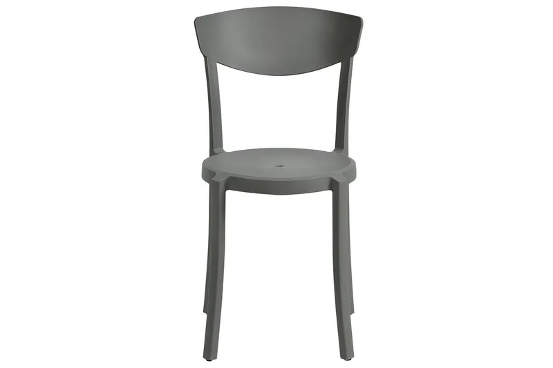 Maple Creek Ruokatuoli Ulkokäyttöön - Tummanharmaa - Puutarhakalusteet - Puutarhatuoli - Karmituoli ulos