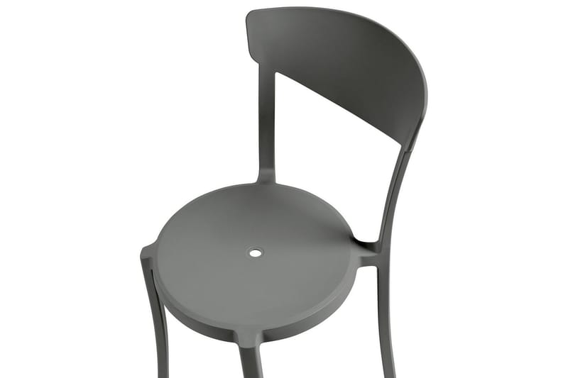 Maple Creek Ruokatuoli Ulkokäyttöön - Tummanharmaa - Puutarhakalusteet - Puutarhatuoli - Karmituoli ulos