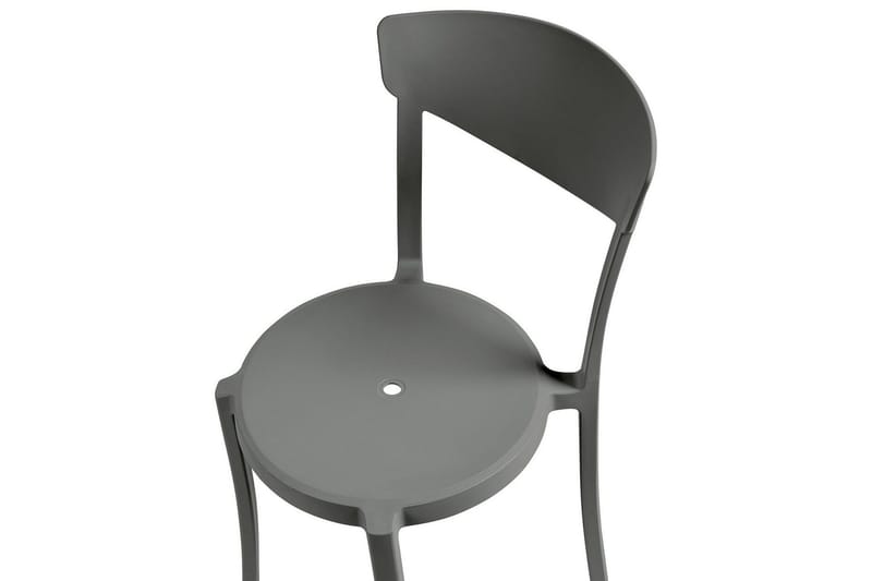 Maple Creek Ruokatuoli Ulkokäyttöön - Tummanharmaa - Puutarhakalusteet - Puutarhatuoli - Karmituoli ulos