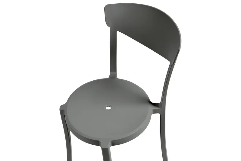 Maple Creek Ruokatuoli Ulkokäyttöön - Tummanharmaa - Puutarhakalusteet - Puutarhatuoli - Karmituoli ulos