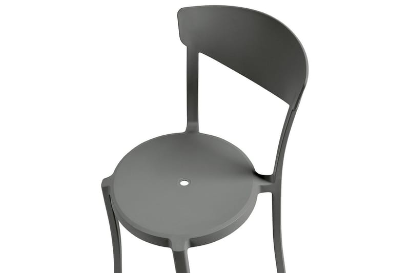 Maple Creek Ruokatuoli Ulkokäyttöön - Tummanharmaa - Puutarhakalusteet - Puutarhatuoli - Karmituoli ulos