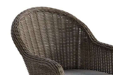 Marcus Light -nojatuoli tyynyllä - Harmaa - Puutarhakalusteet - Puutarhatuoli - Ulkotilan nojatuolit