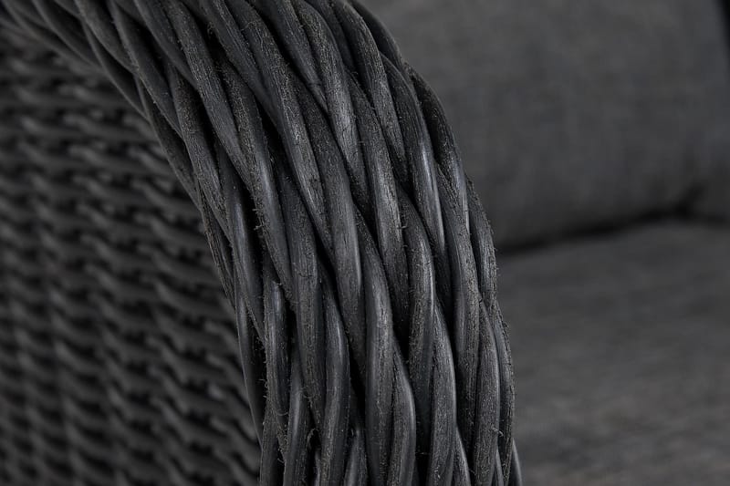 Marcus Nojatuoli - Musta - Puutarhakalusteet - Puutarhatuoli - Ulkotilan nojatuolit