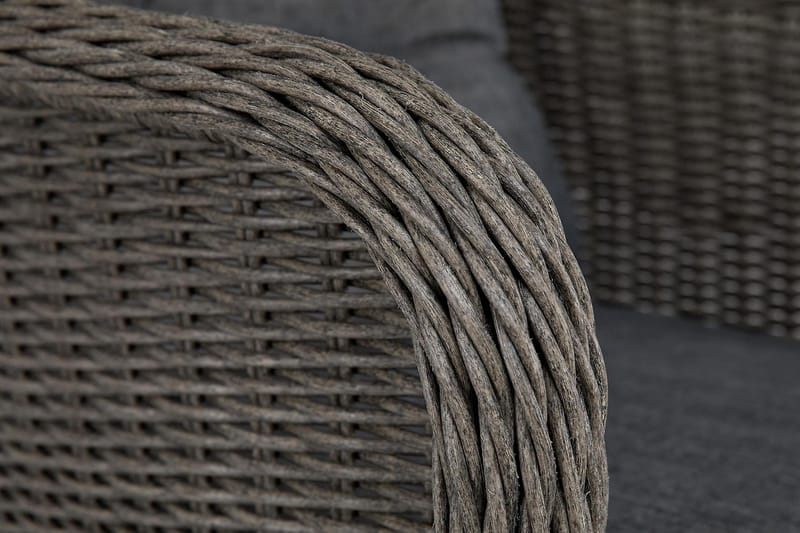 Marcus-nojatuoli tyynyllä - Harmaa - Puutarhakalusteet - Puutarhatuoli - Ulkotilan nojatuolit