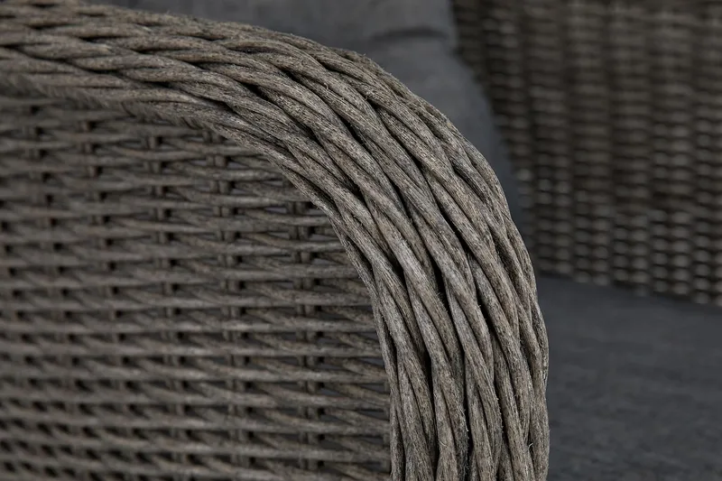 Marcus-nojatuoli tyynyllä - Harmaa - Puutarhakalusteet - Puutarhatuoli - Ulkotilan nojatuolit