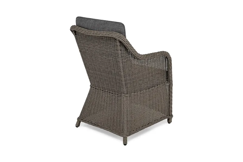 Marcus Nojatuoli Pehmusteella - Harmaa - Puutarhakalusteet - Puutarhatuoli - Ulkotilan nojatuolit