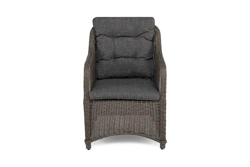 Marcus Nojatuoli Pehmusteella - Harmaa - Puutarhakalusteet - Puutarhatuoli - Ulkotilan nojatuolit