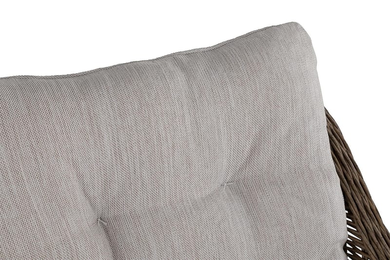 Marcus-ulkono nojatuoli polyrottinkia, lounge-nojatuoli - Luonnonväri - Puutarhakalusteet - Puutarhatuoli - Karmituoli ulos