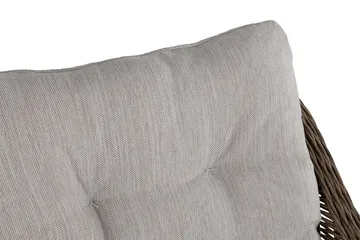 Marcus-ulkono nojatuoli polyrottinkia, lounge-nojatuoli - Luonnonväri - Puutarhakalusteet - Puutarhatuoli - Karmituoli ulos