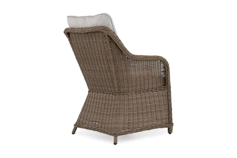 Marcus-ulkono nojatuoli polyrottinkia, lounge-nojatuoli - Luonnonväri - Puutarhakalusteet - Puutarhatuoli - Karmituoli ulos