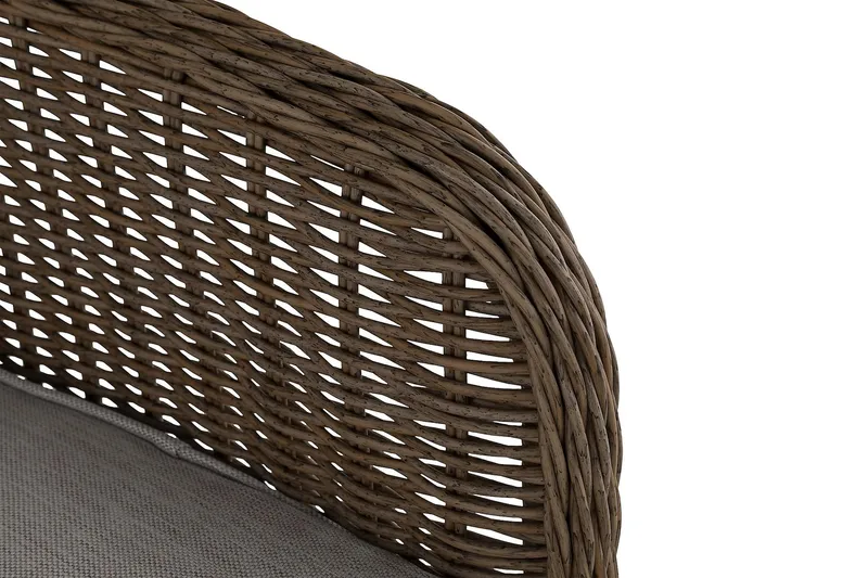 Marcus-ulkono nojatuoli polyrottinkia, lounge-nojatuoli - Luonnonväri - Puutarhakalusteet - Puutarhatuoli - Karmituoli ulos