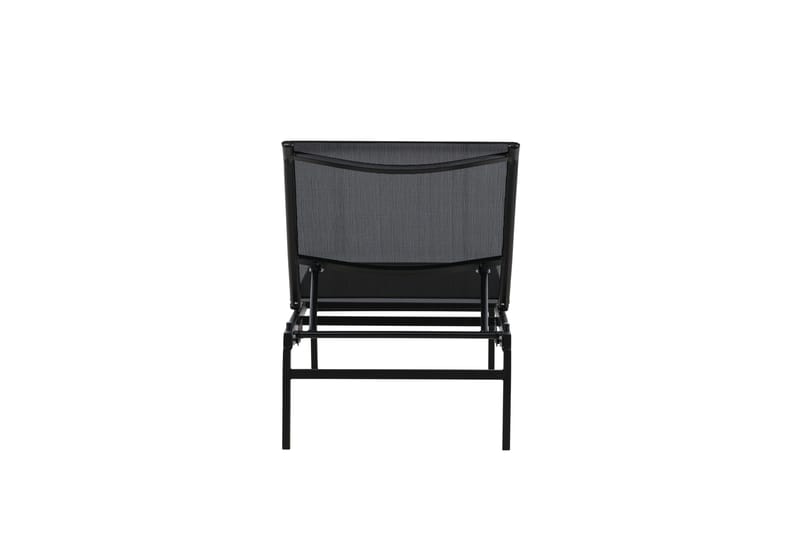 Massimo Aurinkotuoli - Musta - Puutarhakalusteet - Puutarhatuoli - Aurinkosänky & aurinkovaunu