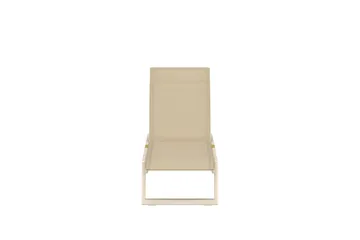 Mexico aurinkotuoli ulkokäyttöön - Beige - Puutarhakalusteet - Puutarhatuoli - Aurinkosänky & aurinkovaunu