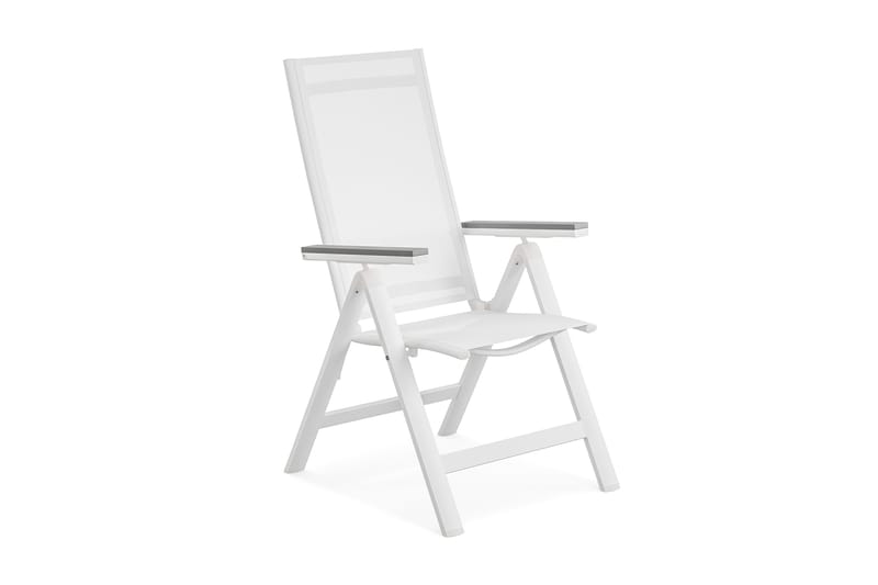 Monaco Light Säätötuoli Ulkokäyttöön, Valkoinen