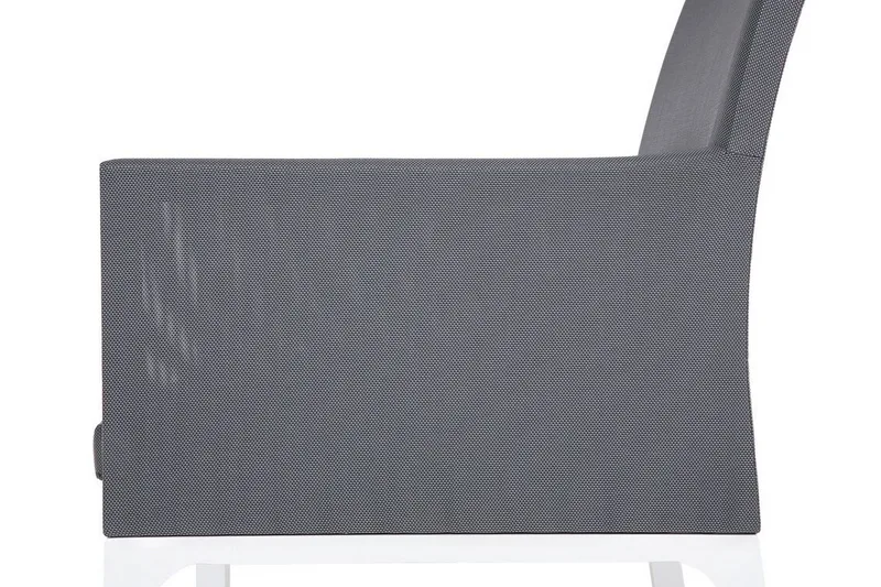 Monteroni Käsinojatuoli - Harmaa/Valkoinen - Puutarhakalusteet - Puutarhatuoli - Karmituoli ulos