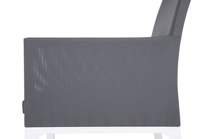 Monteroni Käsinojatuoli - Harmaa/Valkoinen - Puutarhakalusteet - Puutarhatuoli - Karmituoli ulos