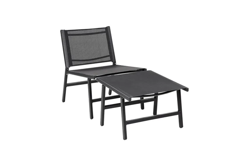 Montmagny Aurinkotuoli 54x60 cm, Musta