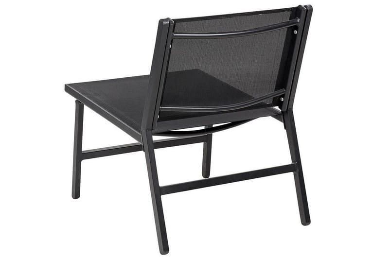 Montmagny Aurinkotuoli 54x60 cm - Musta - Puutarhakalusteet - Puutarhatuoli - Aurinkotuoli