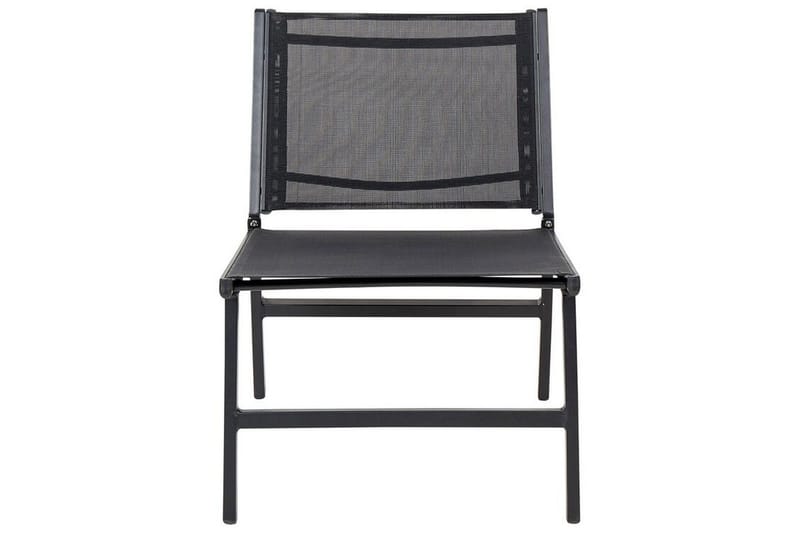 Montmagny Aurinkotuoli 54x60 cm - Musta - Puutarhakalusteet - Puutarhatuoli - Aurinkotuoli