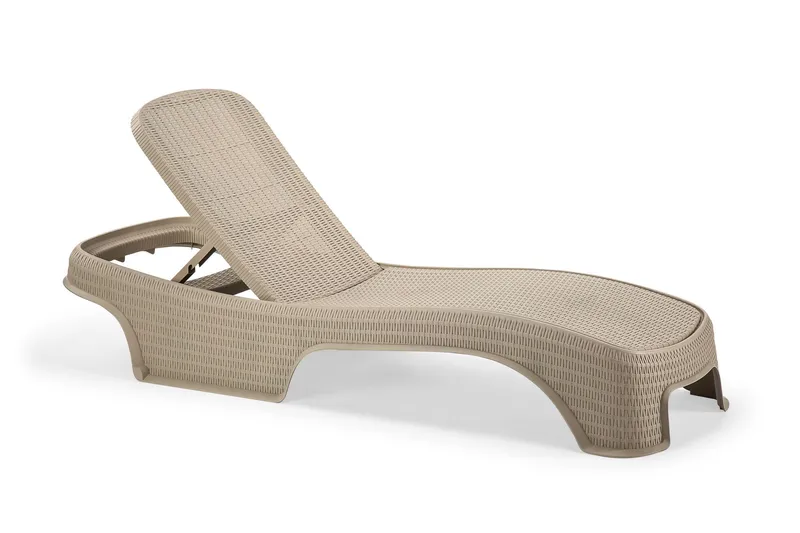 Muneo Aurinkovuode 197 cm, Vaaleanruskea