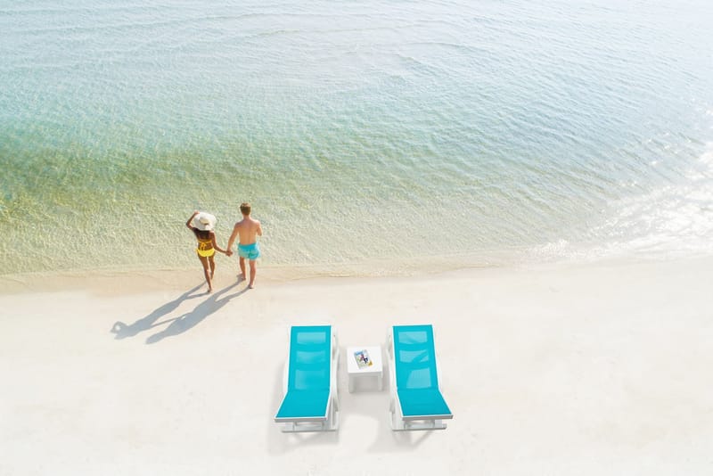 Muneo Aurinkovuode 209 cm - Valkoinen / antrasiitti - Puutarhakalusteet - Puutarhatuoli - Aurinkosänky & aurinkovaunu